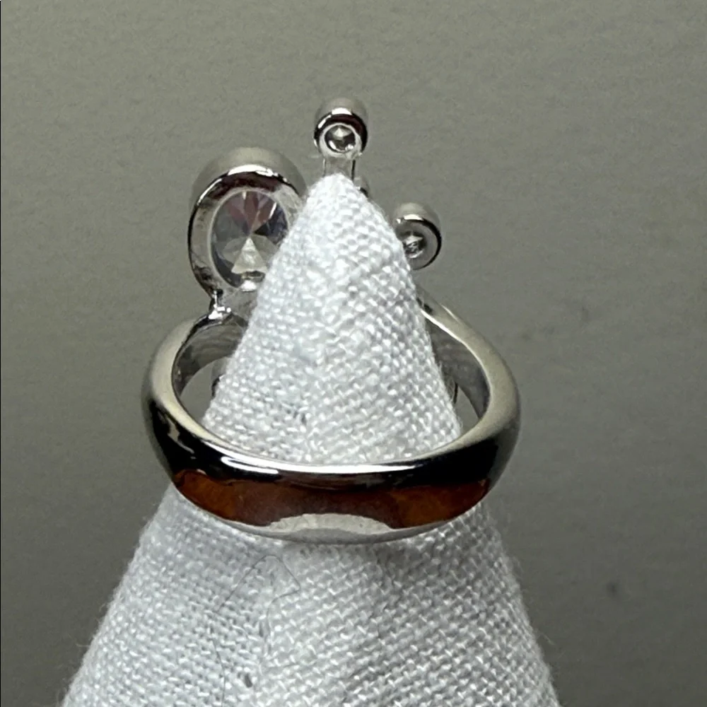 Sterling Silver Modern Sculpture Ring